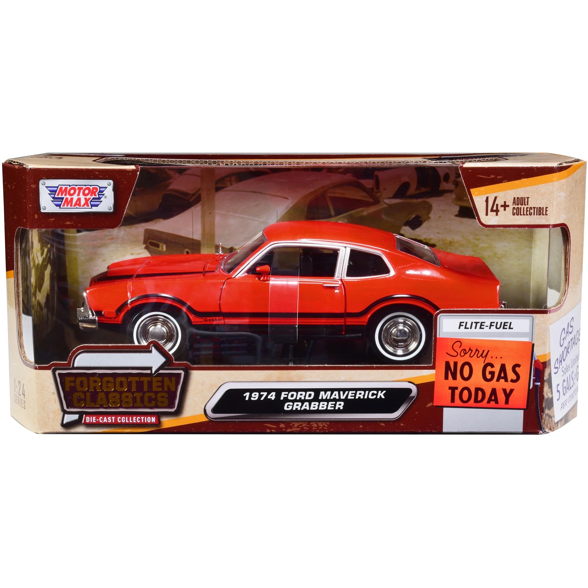 1/24 1974 FORD MAVERICK GRABBER - FORGOTTEN CLASSICS