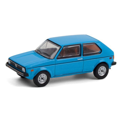 1/64 VOLKSWAGEN RABBIT 1977 AZUL MIAMI