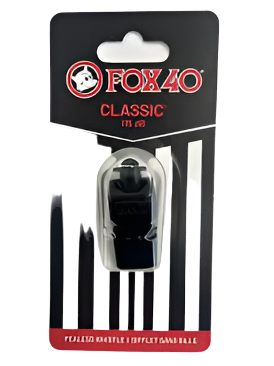 PITO FOX 40 CLASSIC 115 DB - BLACK WHISTLE