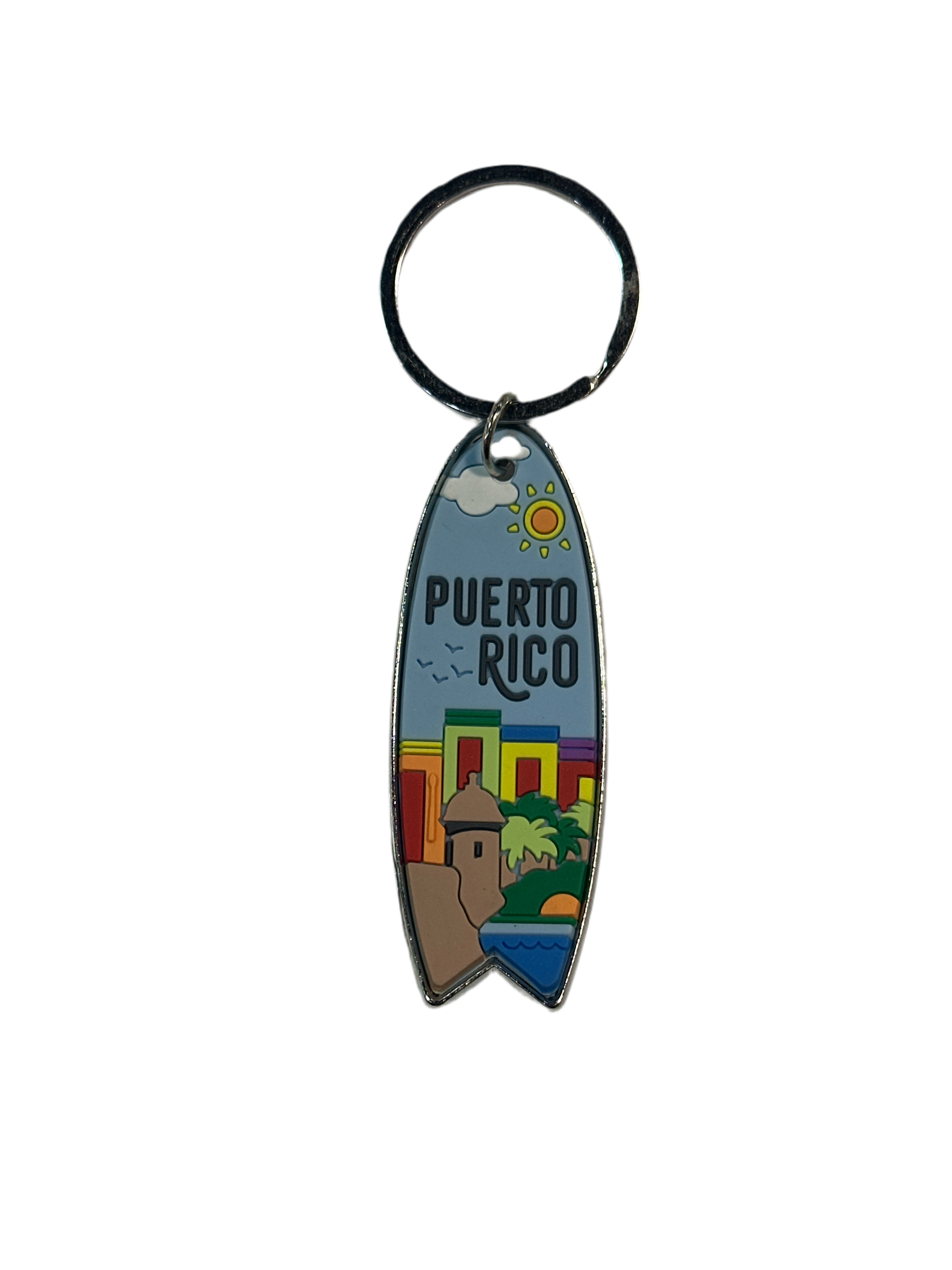 LLAVERO DE PUERTO RICO SURF BOARD - BOTTLE OPENER