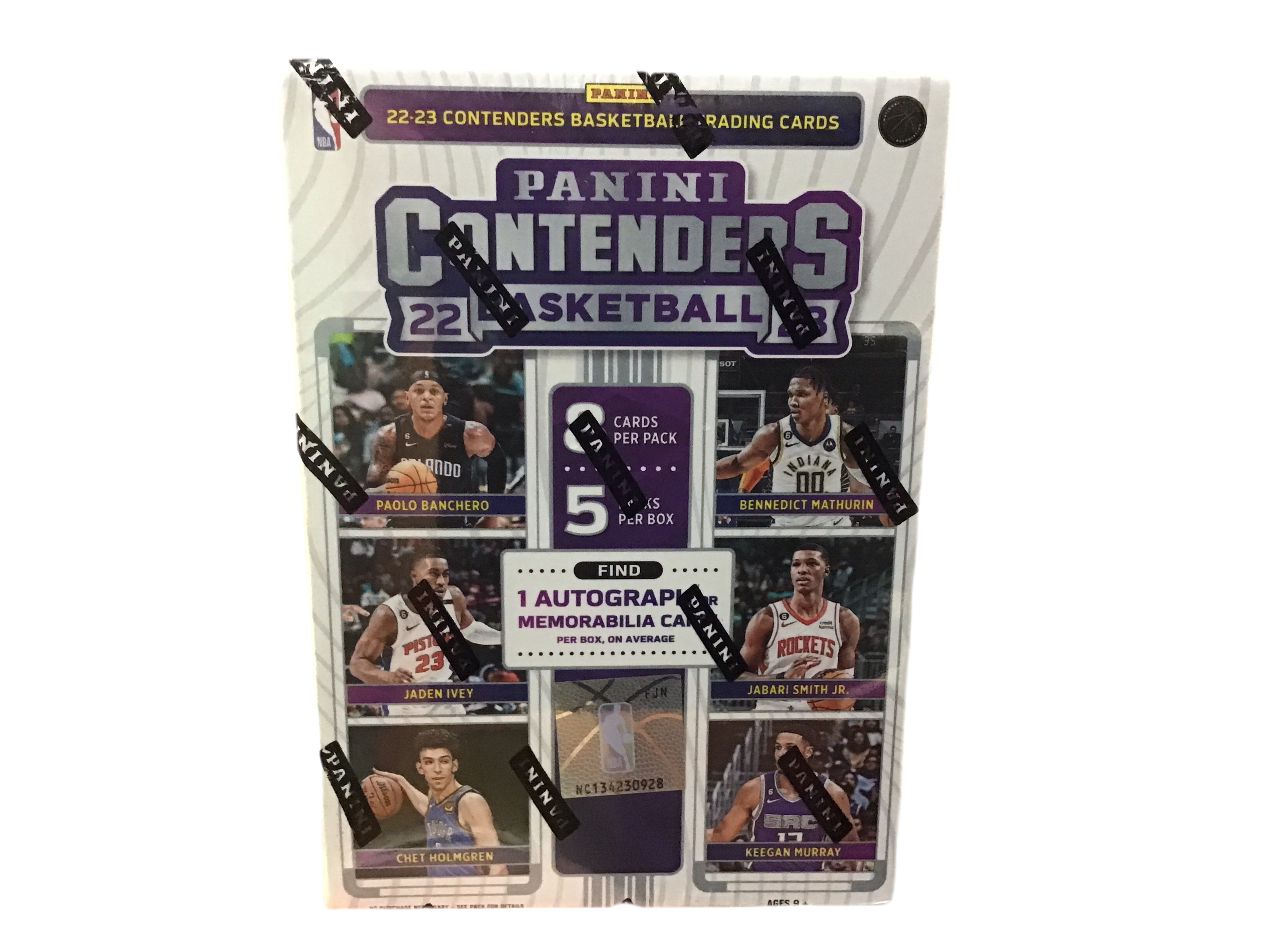 2022/23 PANINI CONTENDERS BASKETBALL 5-PACK BLASTER BOX