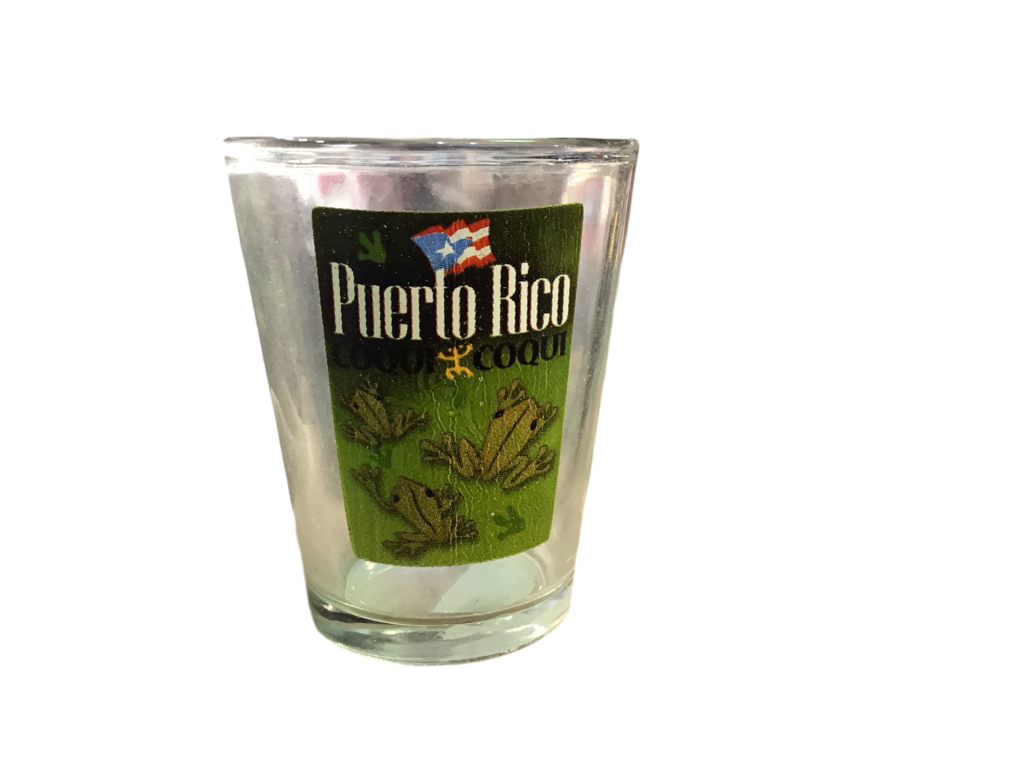 SHOT GLASS PUERTO RICO COQUI