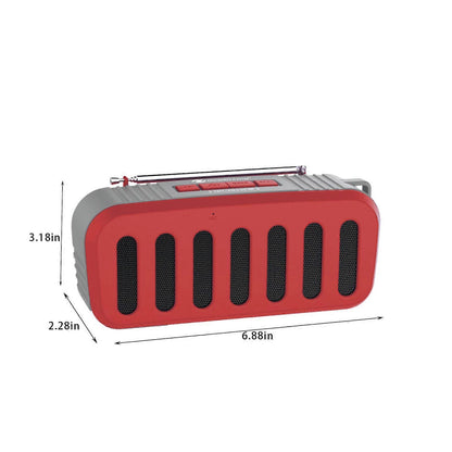 WIRELESS SPEAKER/ FLASHLIGHT/SOLAR CHARGING- NewRixing