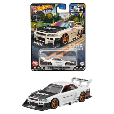 1/64 LB-ER34 SUPER SILUETA ​​NISSAN SKYLINE - PASEO POR LA LIBERTAD