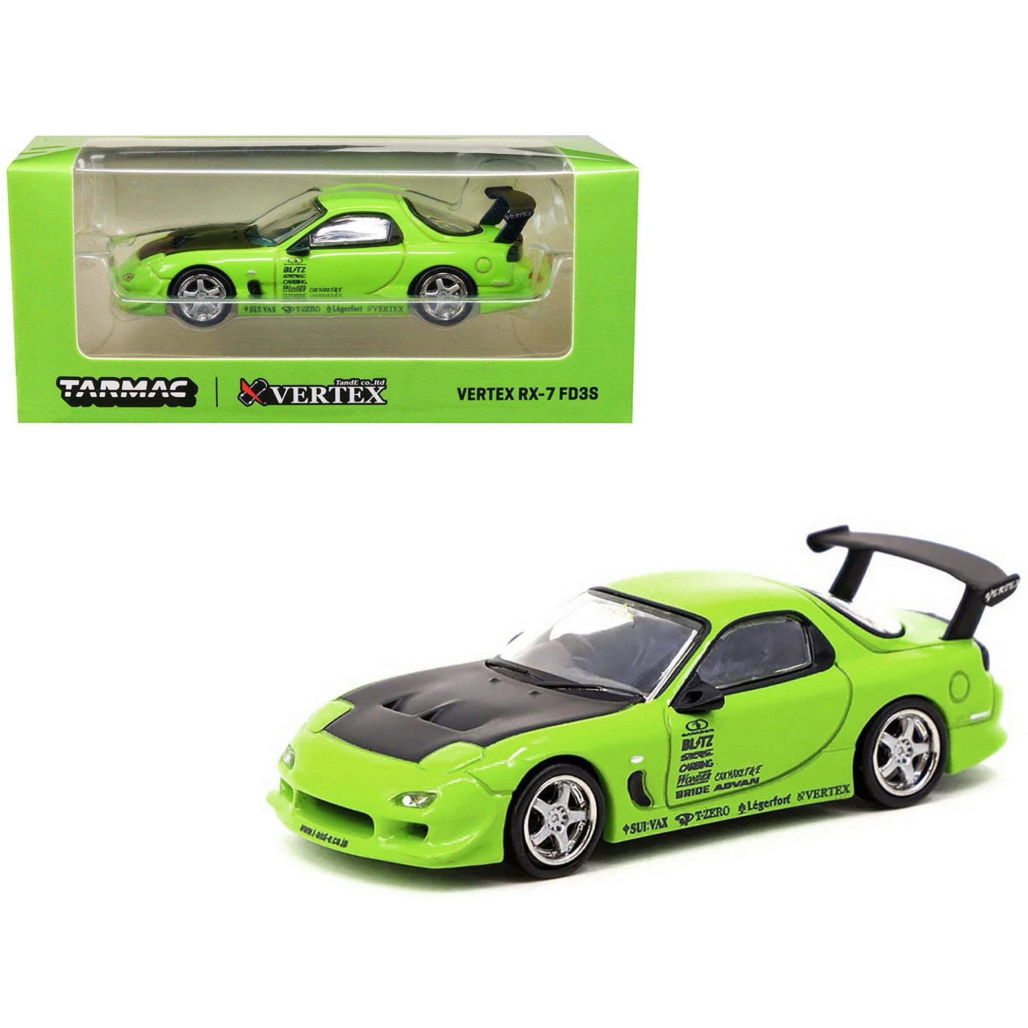 1/64 VERTEX RX-7 FD3S (LIGHT GREEN)