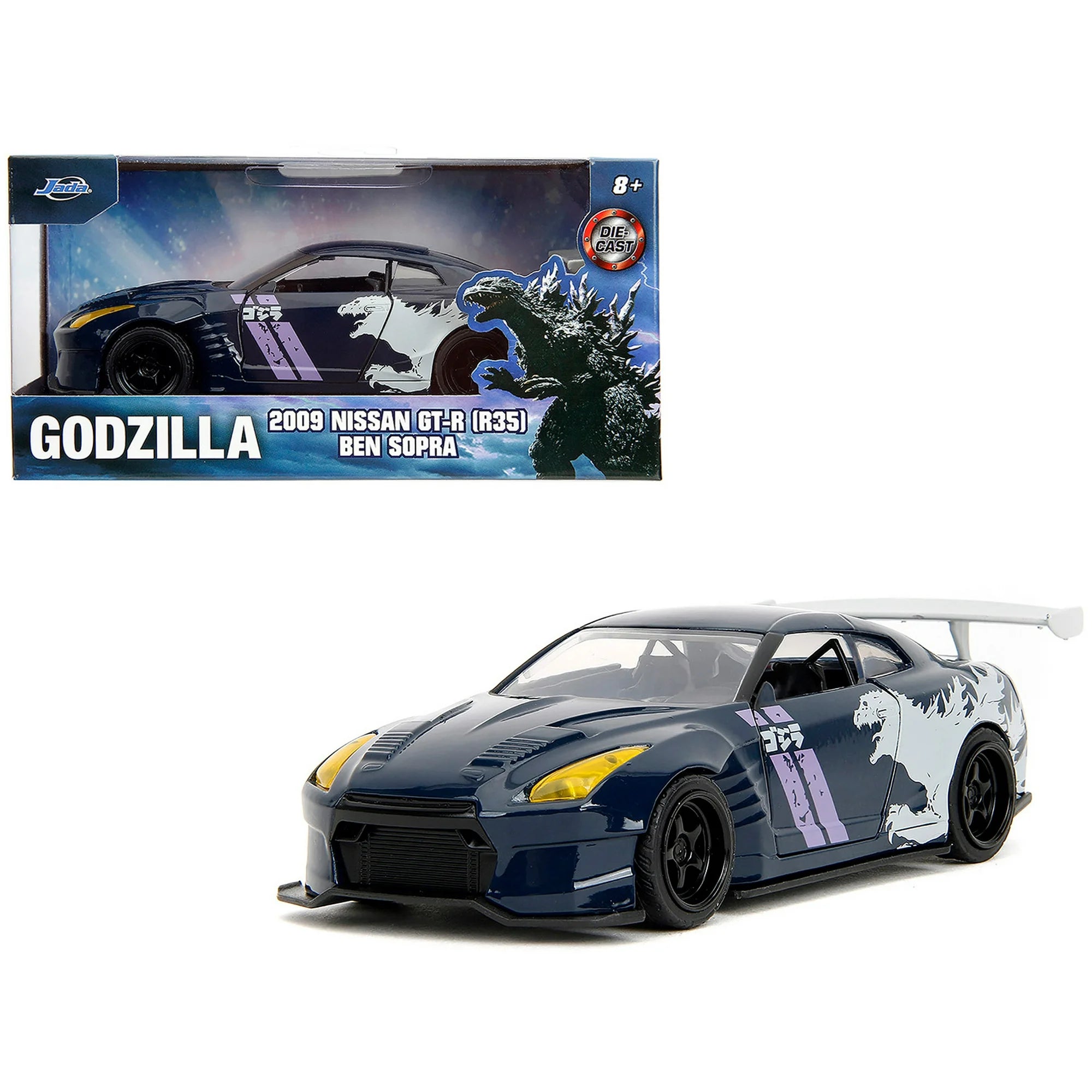 1/32 2009 NISSAN GT-R (R35) BEN SOPRA GODZILLA