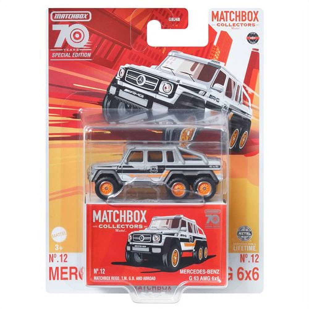 1/64 MERCEDES-BENZ G 63 AMG 6X6 - MATCHBOX 70 YEARS SPECIAL EDITION