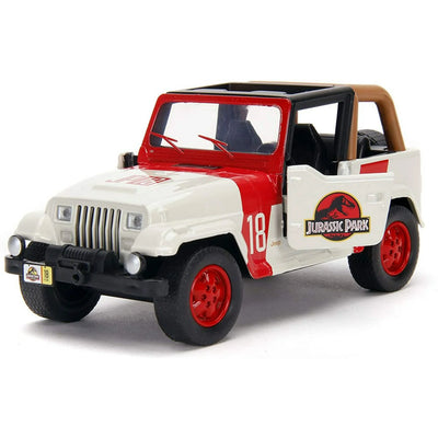 JEEP WRANGLER JP18 a escala 1/32: PARQUE JURÁSICO