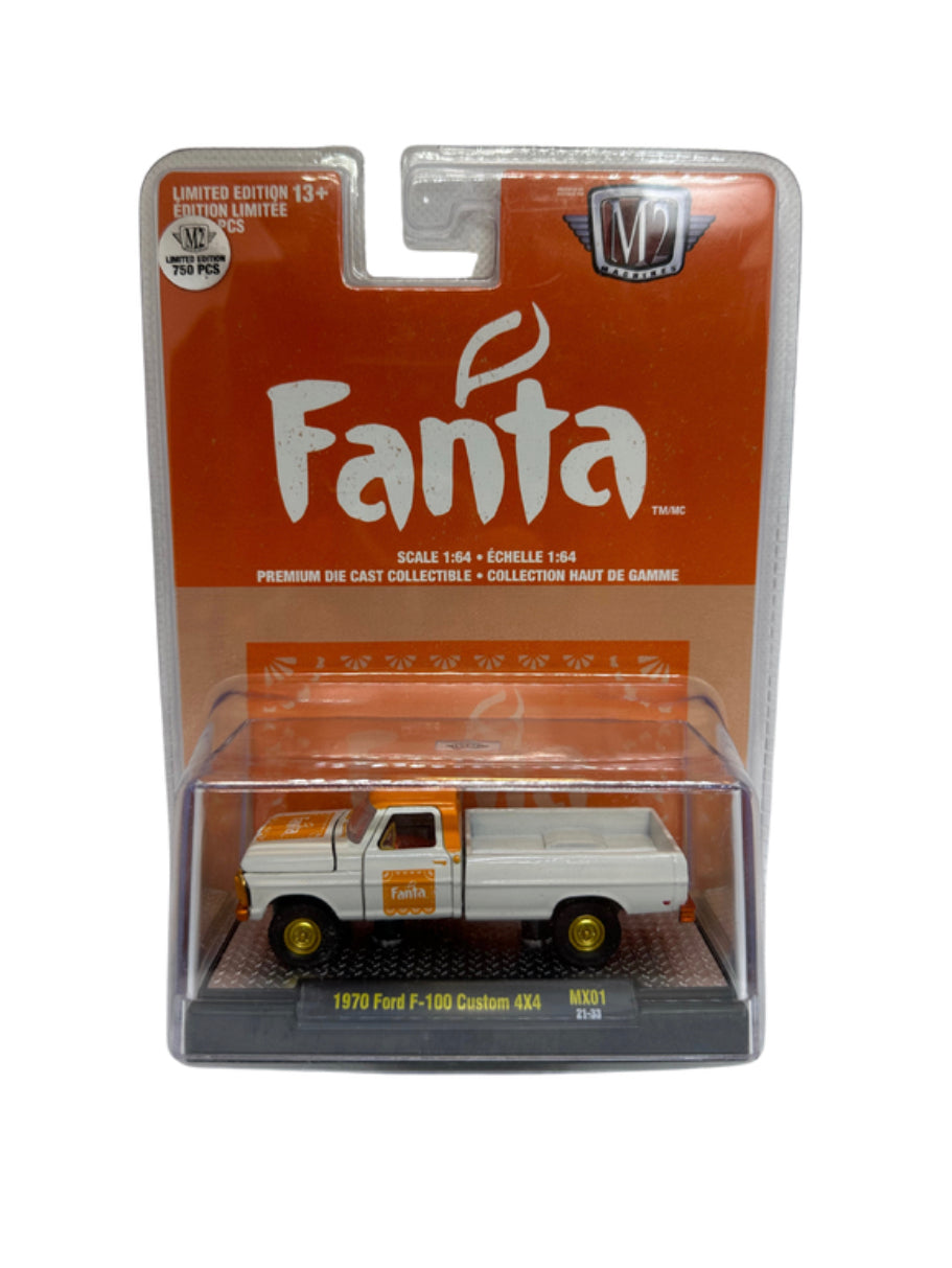 1:64 1970 FORD F-100 CUSTOM 4x4 - FANTA "CHASE" * LIMITED EDITION / 750 PCS ONLY*