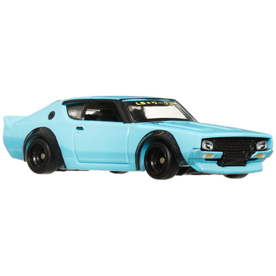 1/64 NISSAN SKYLINE 2000GT-R LBWK &amp; FLEET FLYER - TRANSPORTE DEL EQUIPO 