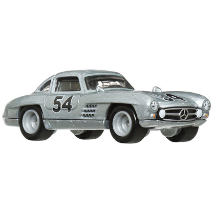 1/64 MERCEDES-BENZ 300 SL & 55' MERCEDES-BENZ BLAUES WUNDER - TEAM TRANSPORT