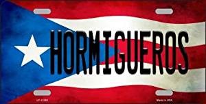 Tablilla de PR. con nombre de pueblos
