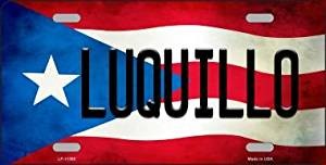 Tablilla de PR. con nombre de pueblos