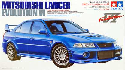 1/24 MITSUBISHI LANCER EVOLUTION VI PLASTIC MODEL KIT - TAMIYA 24213