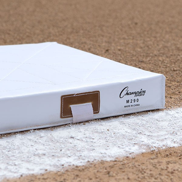 M290 BASE DE BASEBALL - FOAM FILLED QUILTED COVER BASE SET WITH 1 STRAP