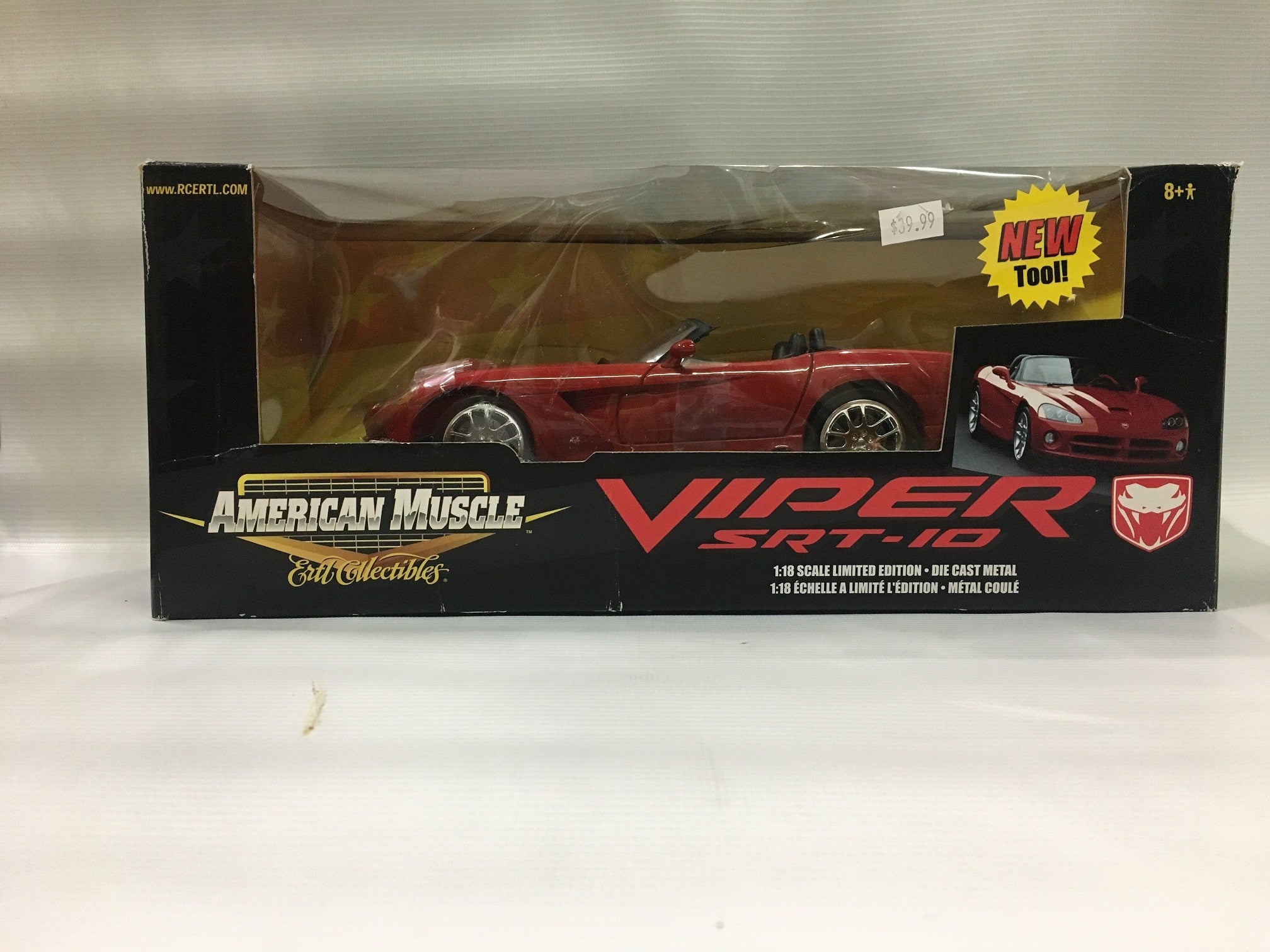 1:18  Dodge Viper Rt-10 Rojo