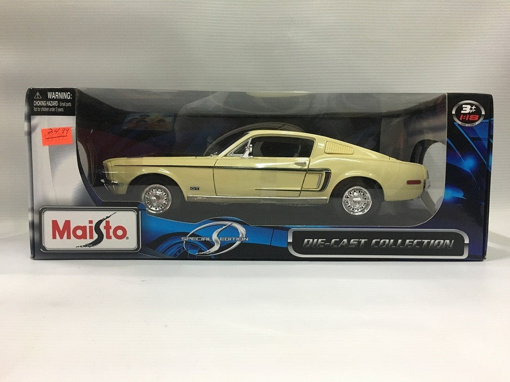 1:18 1968 Ford Mustang GT Cobra Jet