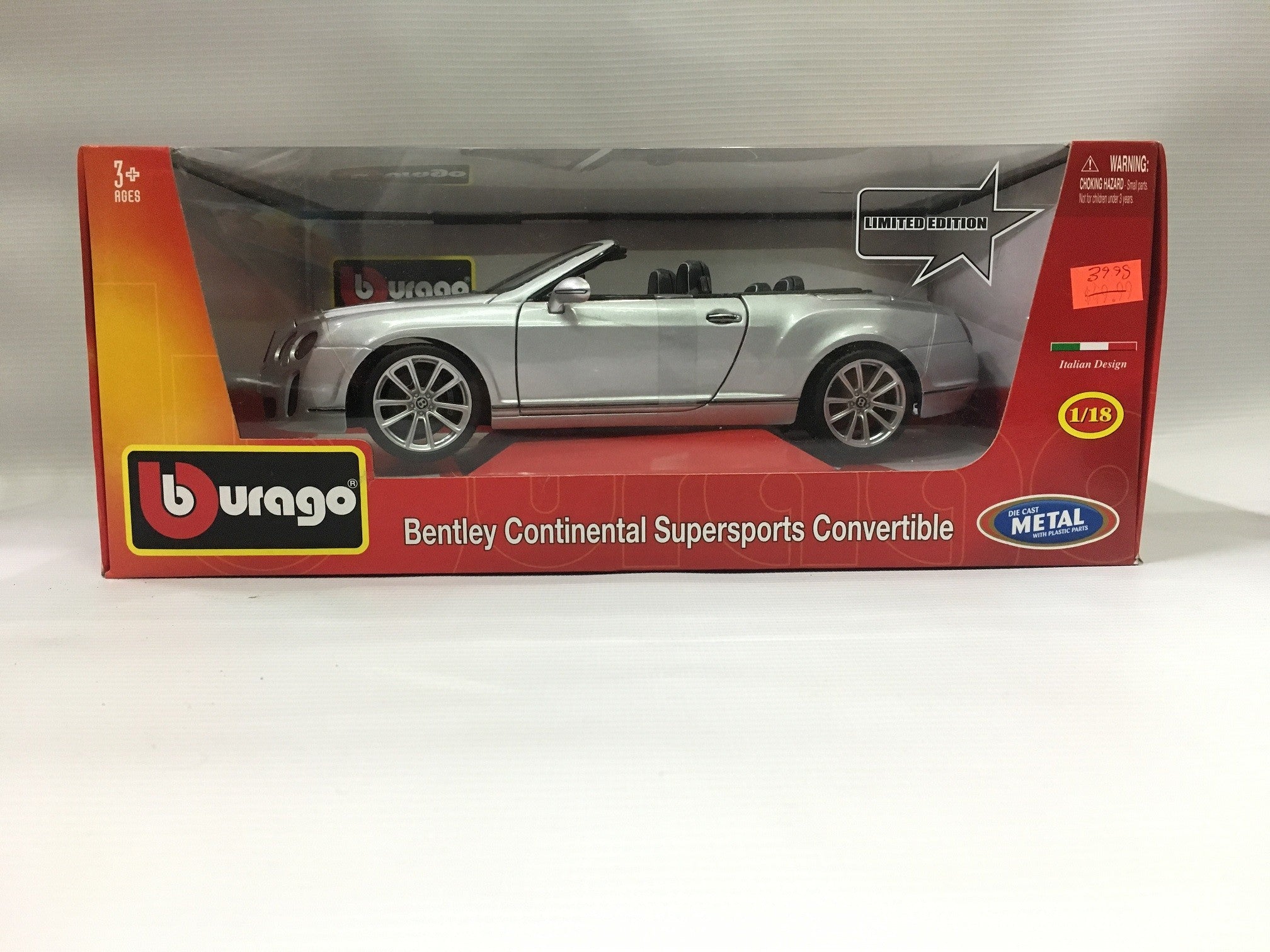 1:18  Bentley Continental Supersports Convertible