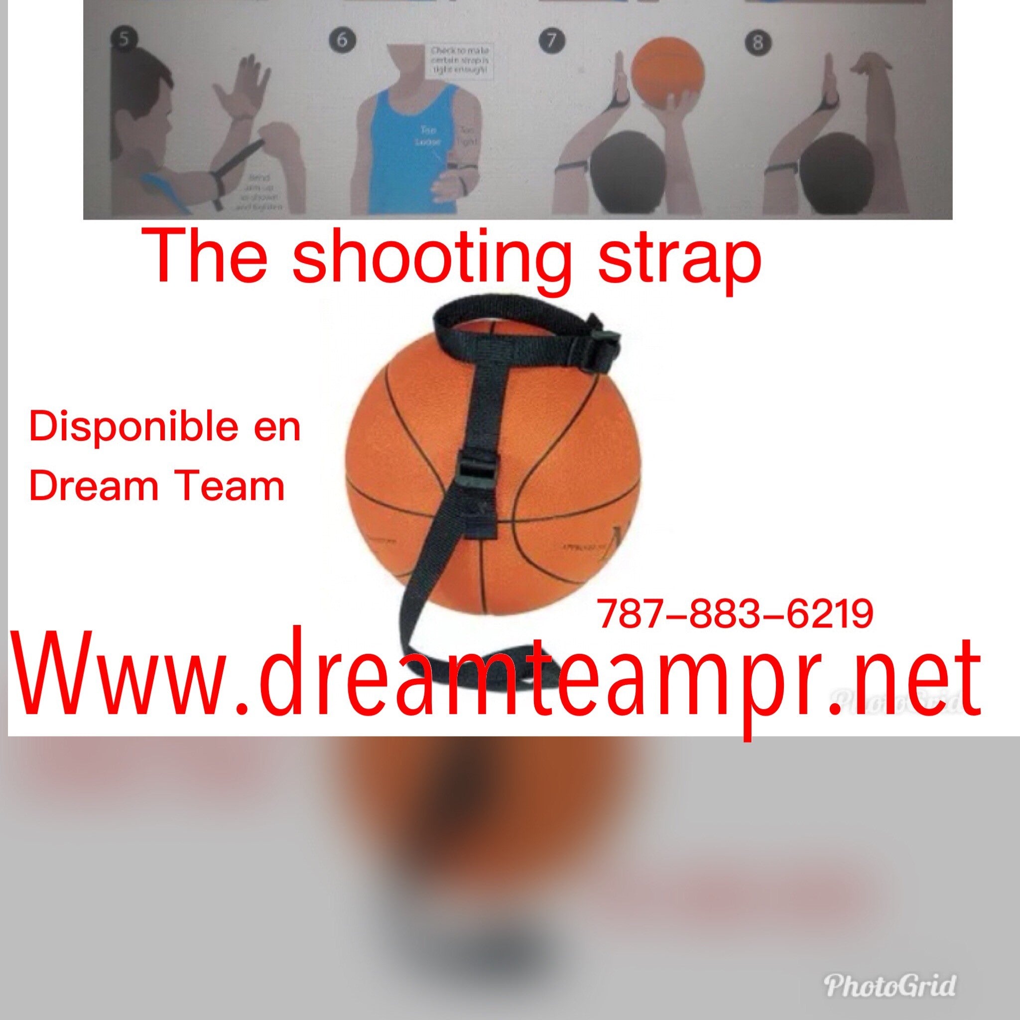 Baloncesto - “Basketball shooting strap”