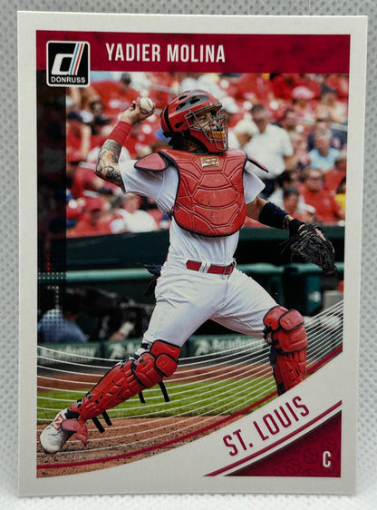 2018 PANINI DONRUSS YADIER MOLINA #176