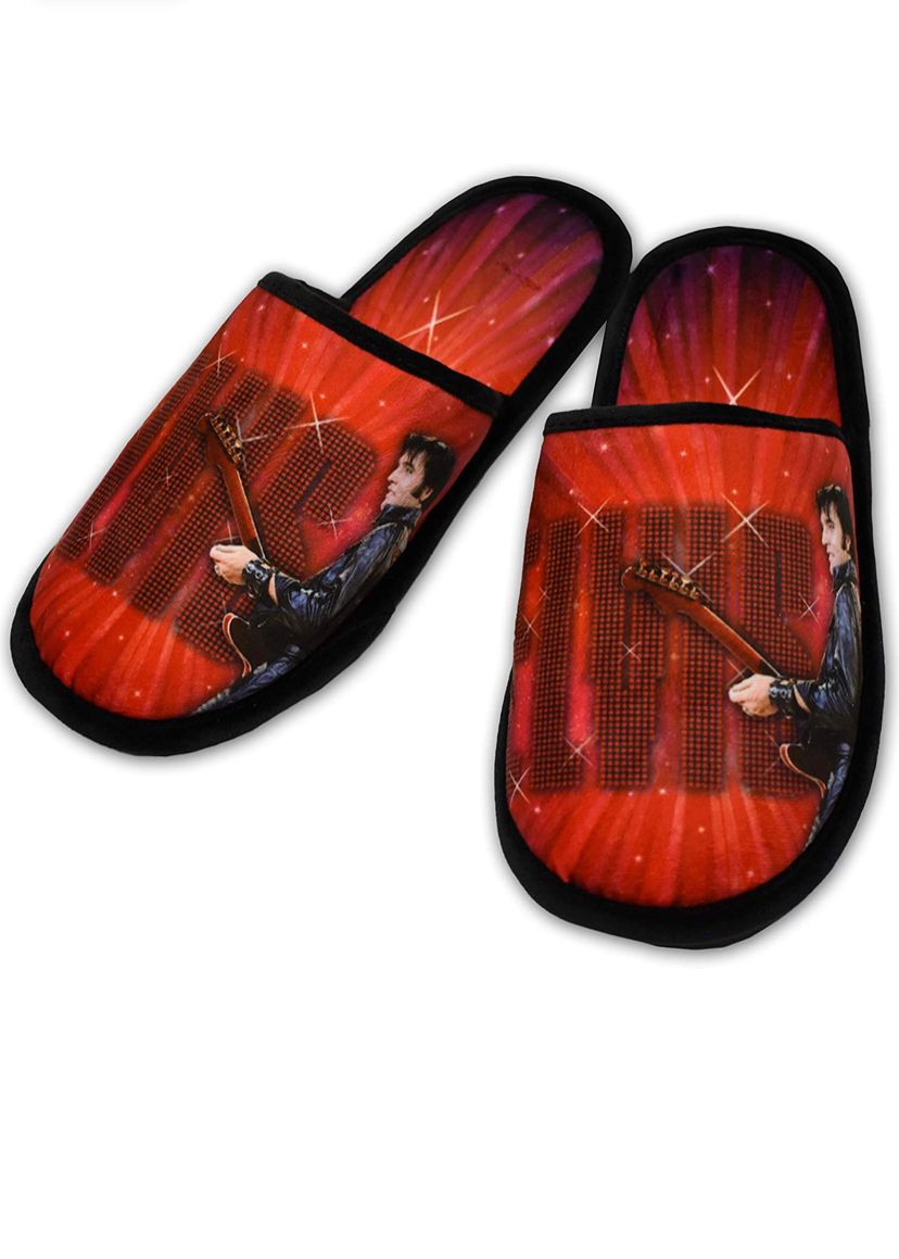 Elvis Presley Slippers Featuring 68' Comeback