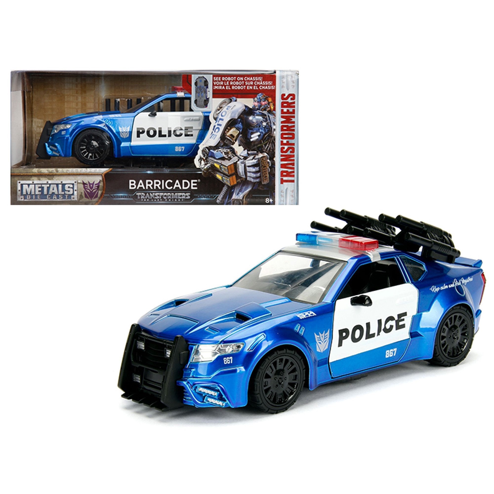 1:24 Transformer Barricade - Police