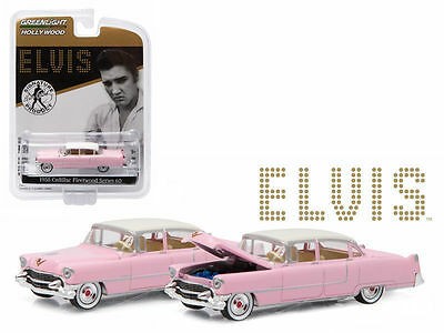 1:64 1955 Cadillac Fleetwood Series 60 & Elvis Figure