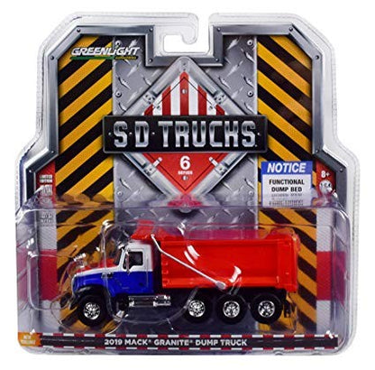 1:64 2019 Mack Granite Dump Truck