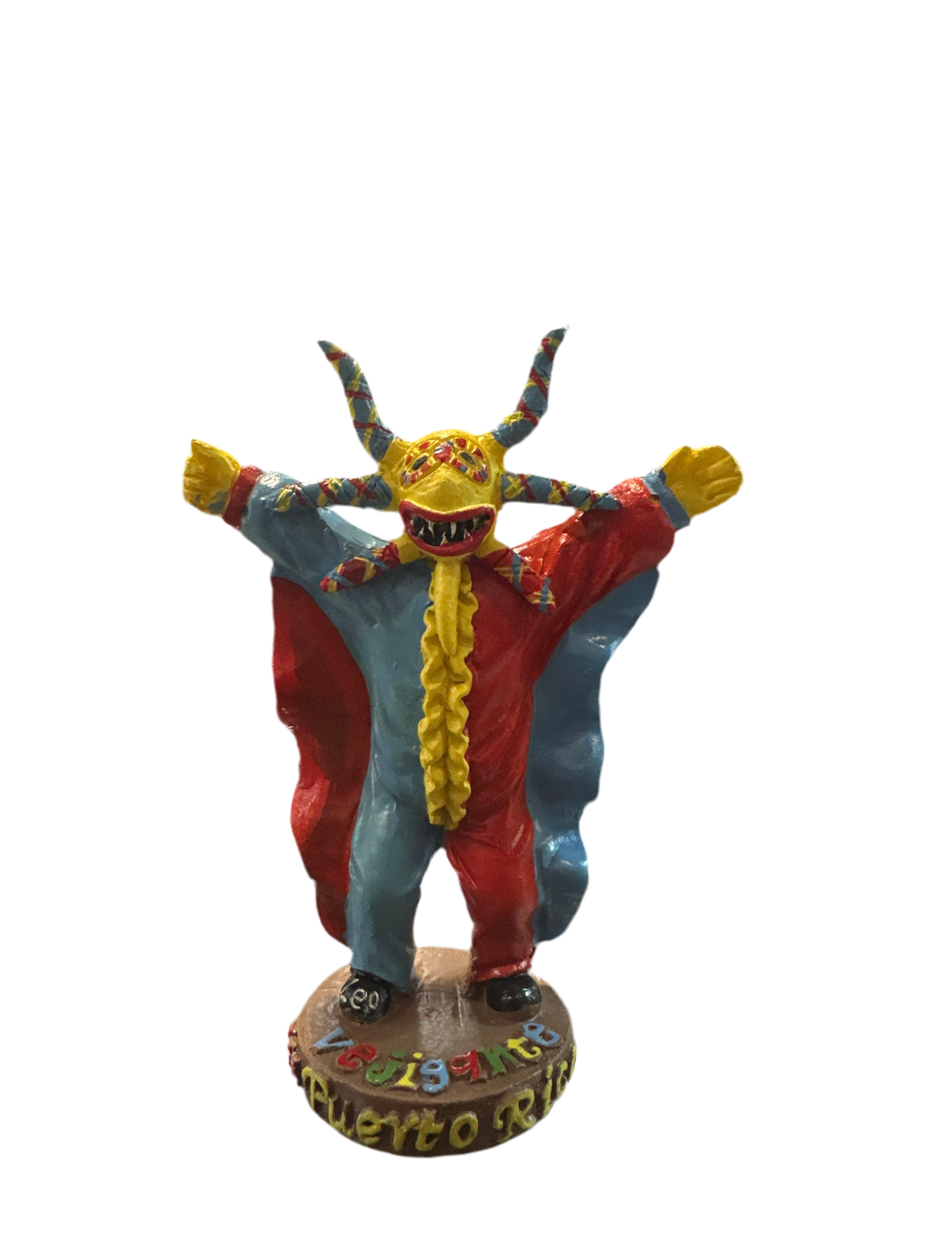 PUERTO RICO VEJIGANTE MINI FIGURE 4”.