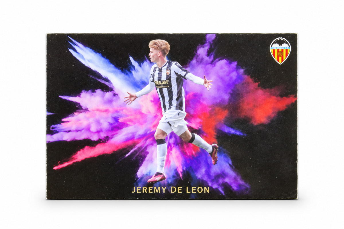 JEREMY DE LEON TRADING CARD / TARJETA COLECCIONABLE DE JEREMY DE LEON