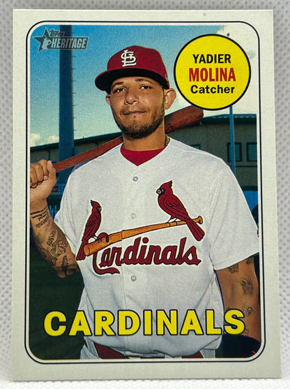 2018 TOPPS YADIER MOLINA #232