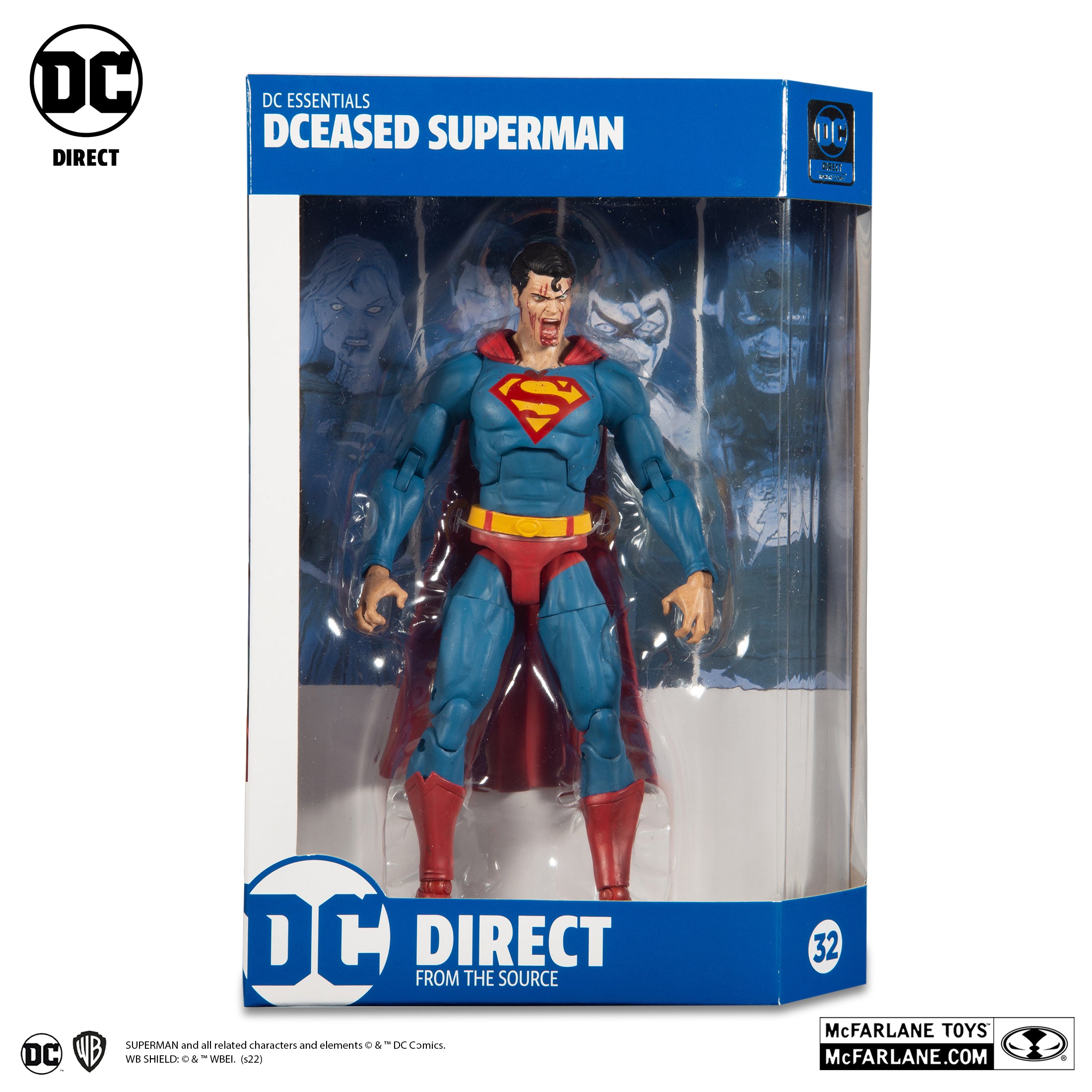 DCEASED SUPERMAN - DC ACTION FIGURE
