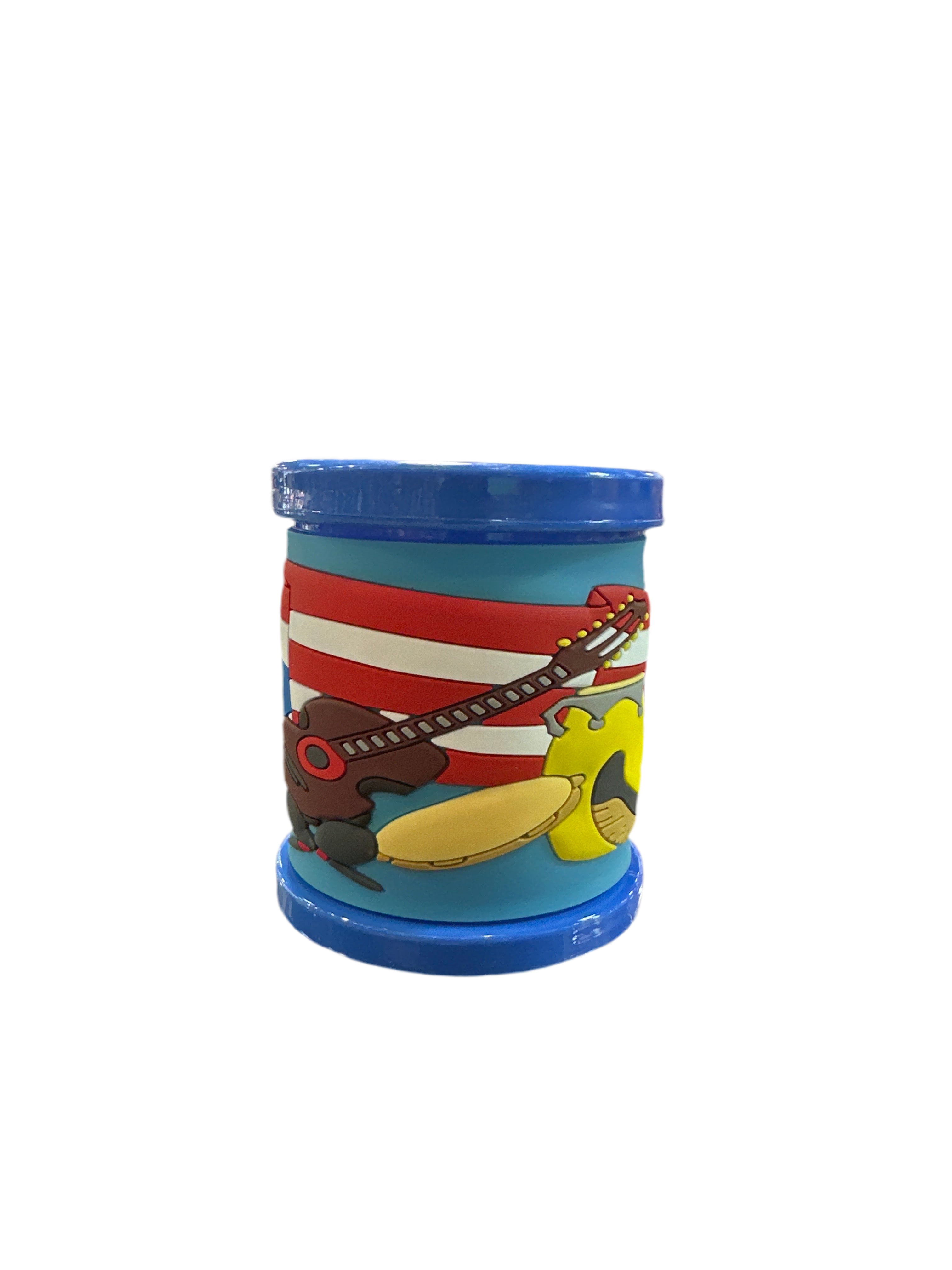 TAZA - PR DESIGN PLASTIC MUG W/ EMBOSSED  (RELIEVE)