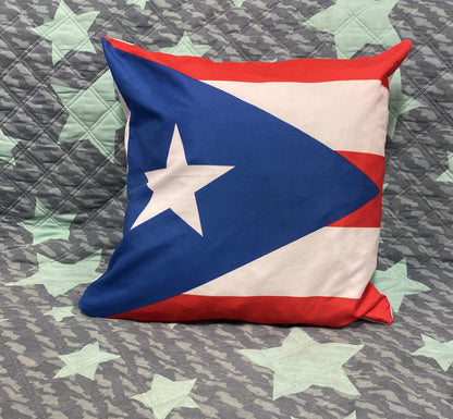 Cortina de baño con bandera de Puerto Rico