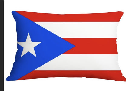 Cortina de baño con bandera de Puerto Rico