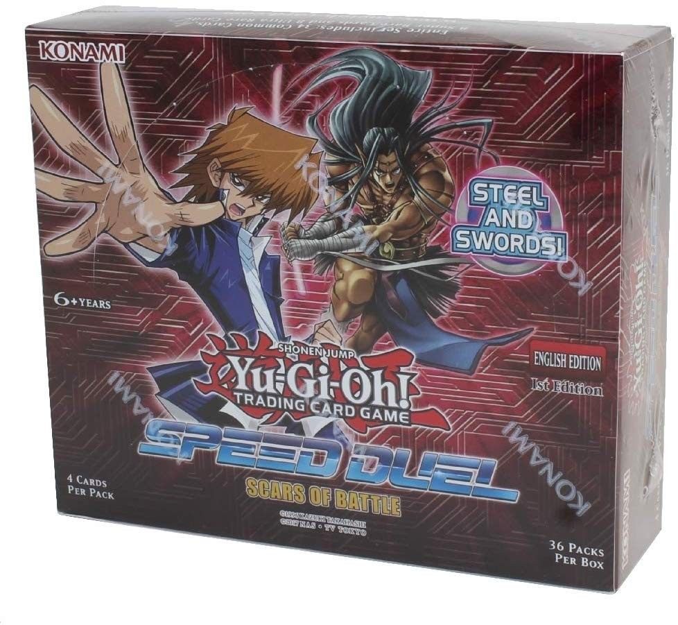 Yugioh Speed Duel booxter box- Scars of Battle