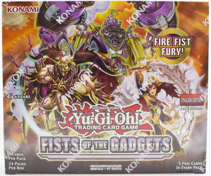 Yugioh Fists of the Gadgets booster box