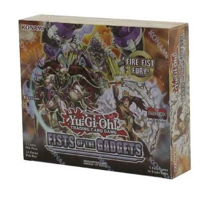 Yugioh Fists of the Gadgets booster box