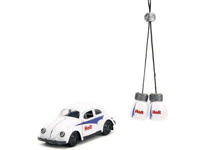 VOLKSWAGEN BEETLE 1959 A ESCALA 1/32 Y GUANTES DE BOXEO - PUNCH BUGGY