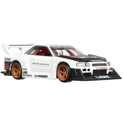 1/64 LB-ER34 SUPER SILUETA ​​NISSAN SKYLINE - PASEO POR LA LIBERTAD