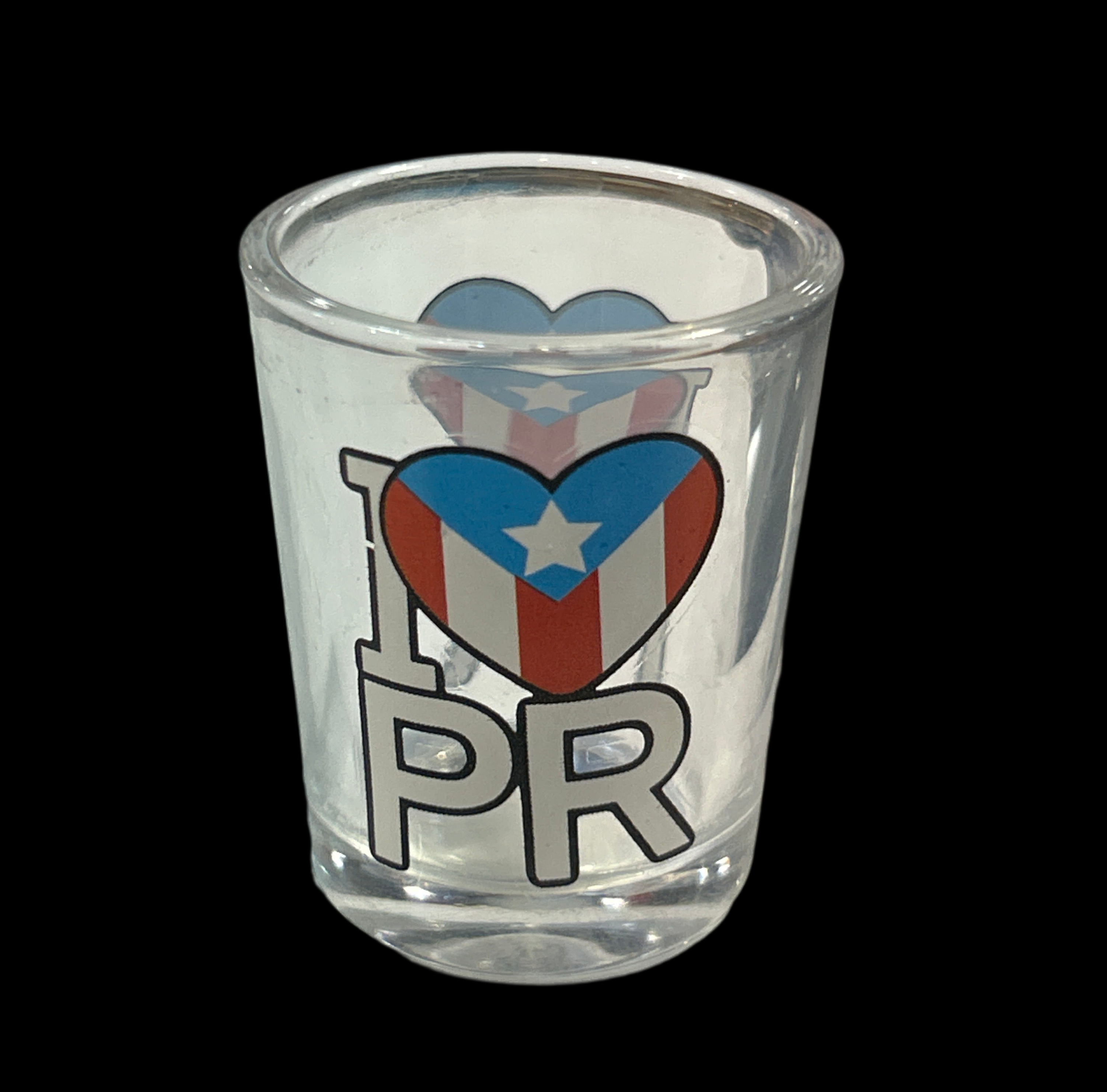 2” I LOVE PUERTO RICO MINI SHOTGLASS