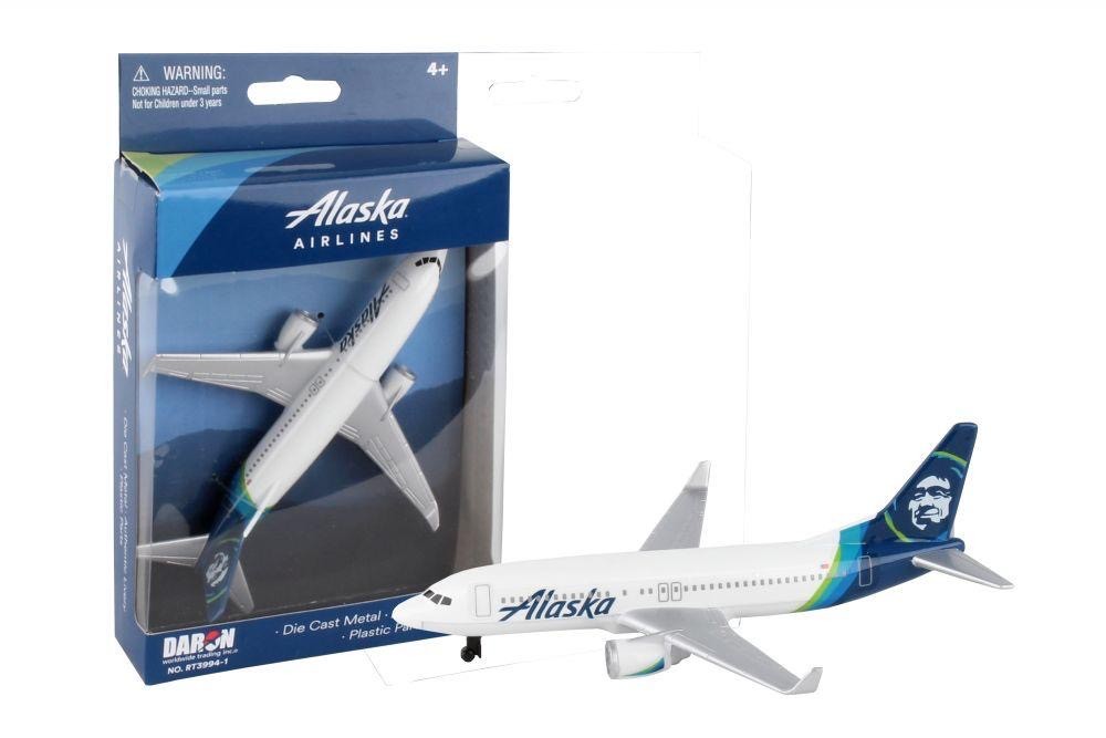 Avión Die cast - Alaska Airlines