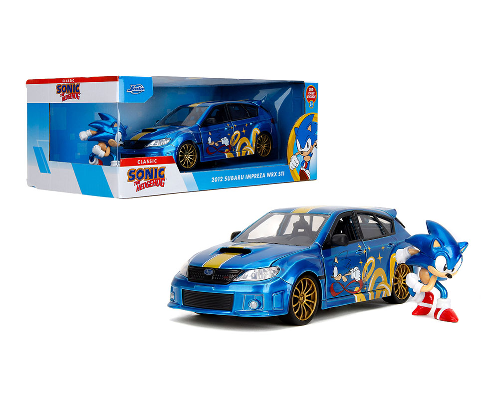 1/24 2012 SUBARU IMPREZA WRX STI - SONIC THE HEDGEHOG