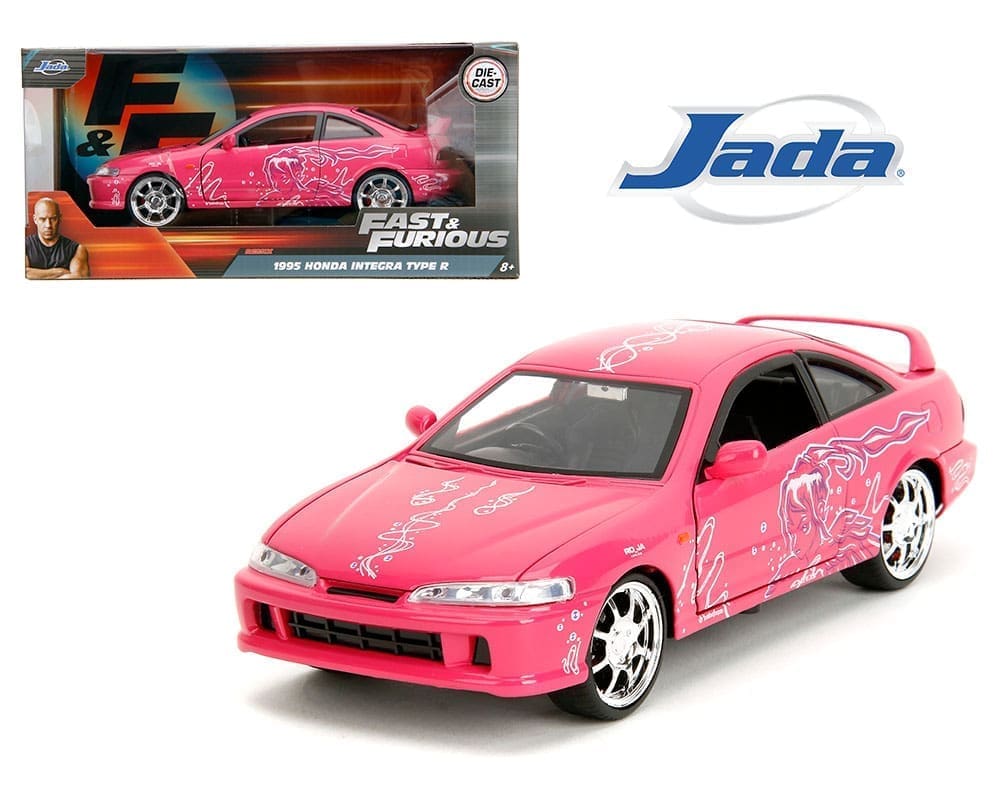 1/24 MIA'S ACURA INTEGRA WITH S2000 GRAPHICS  (PINK) – FAST & FURIOUS