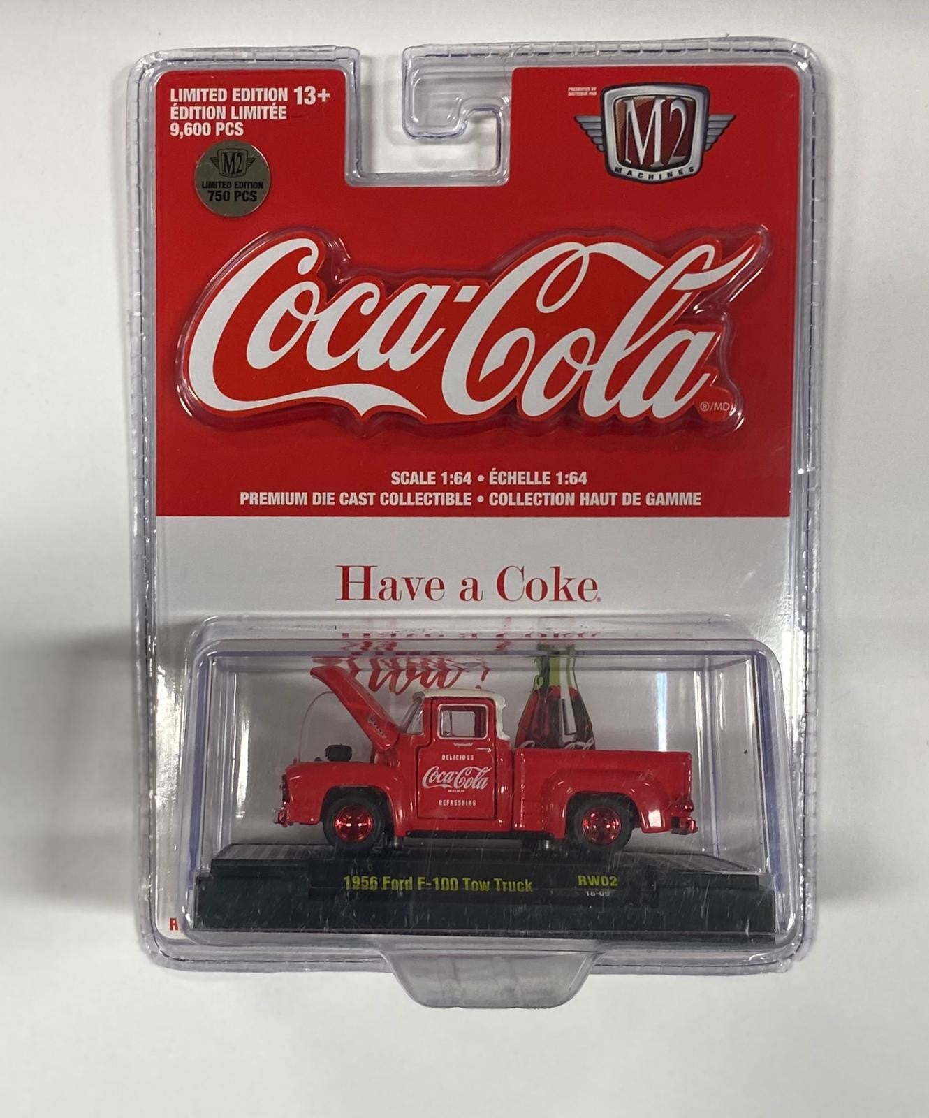 1:64 1956 Coca Cola Ford F-150 Tow Truck "Chase Car Limited to 750pcs"