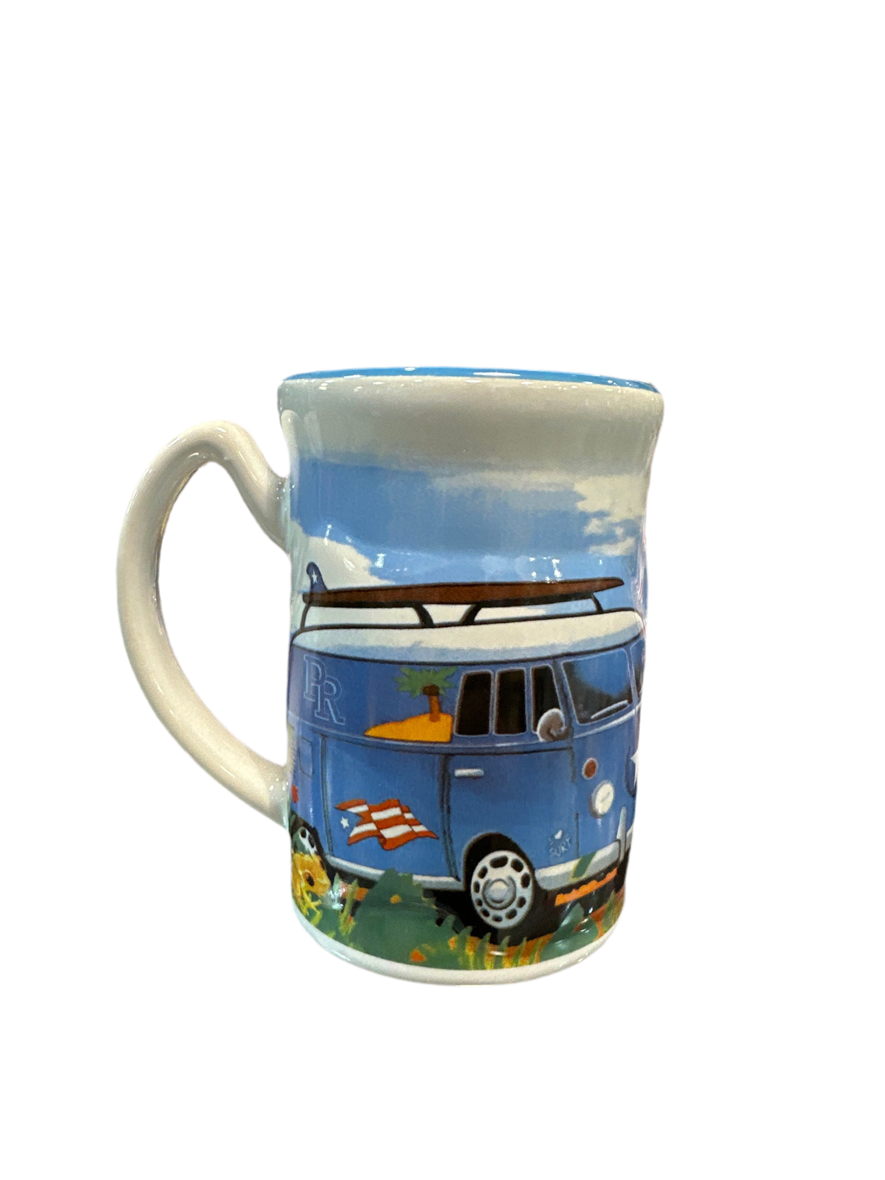 TAZA DE PUERTO RICO RELIEVE VOLKSWAGON - VOLKSWAGEN  MUG EMBOSSED