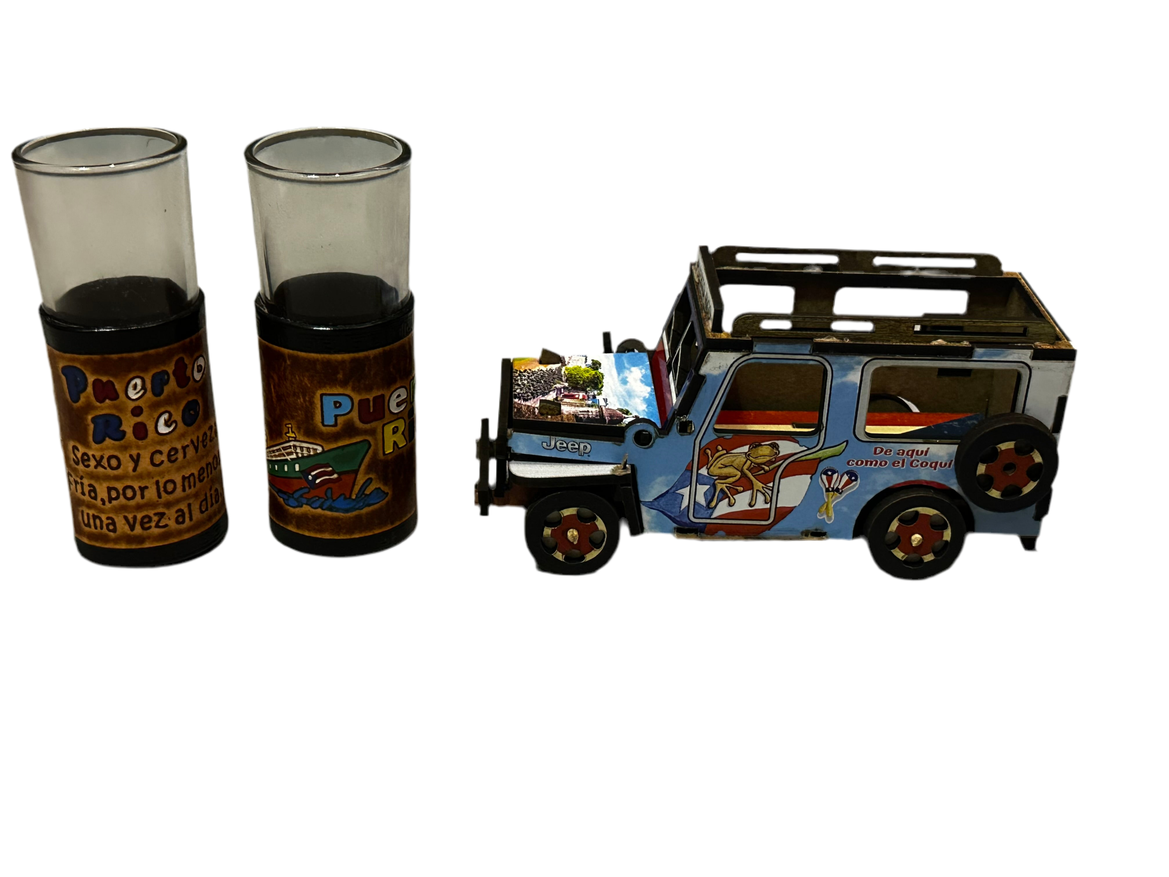 JEEP CON SHOT GLASS