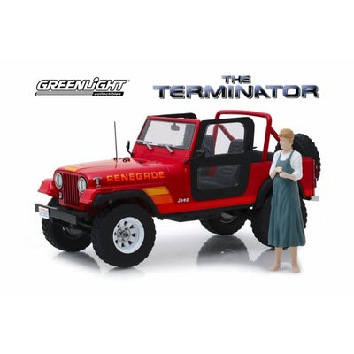 1/64 1983 JEEP CJ-7 RENEGADE CON SARAH CONNOR - TERMINATOR
