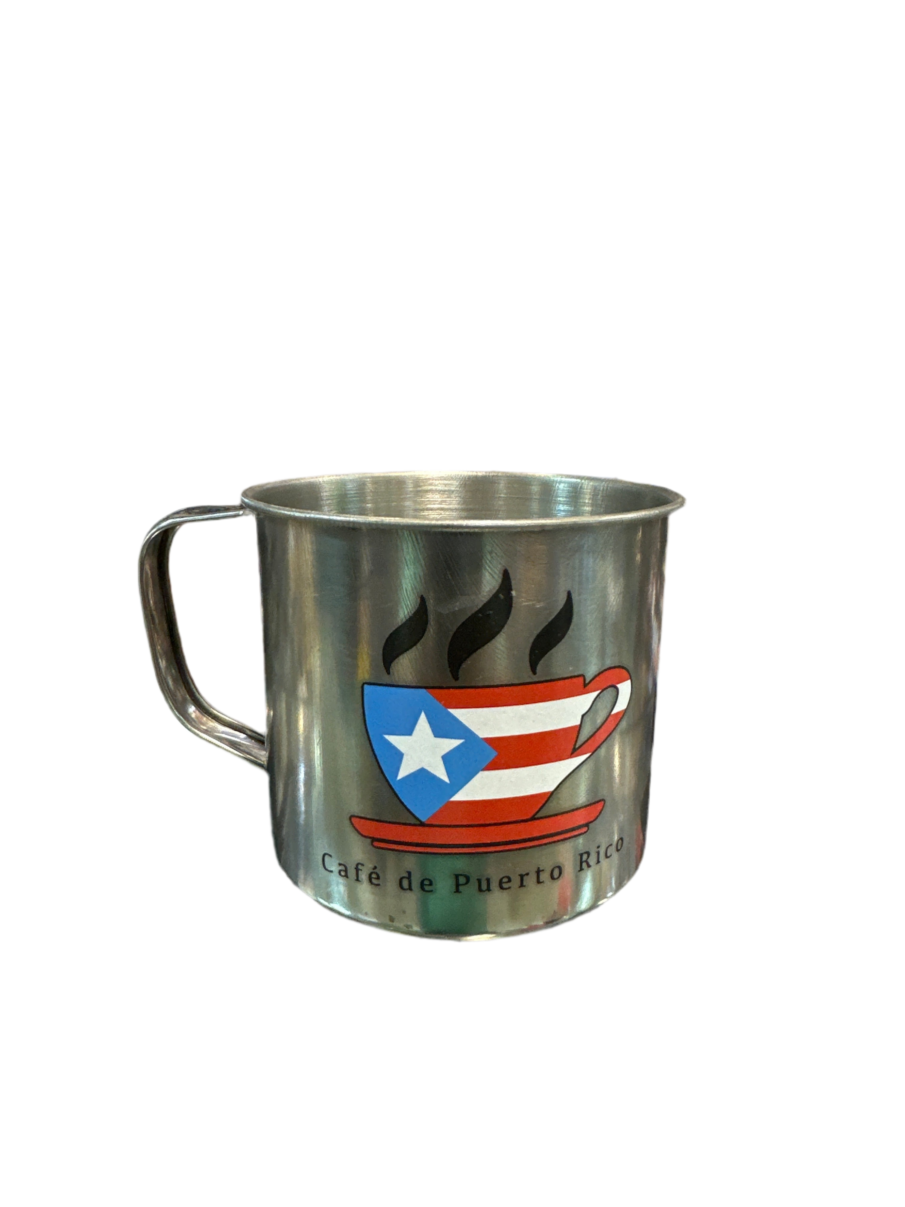 TAZA DE METAL  PUERTO RICO