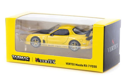 1/64 VERTEX MAZDA RX-7 FD3S (AMARILLO METALIZADO)